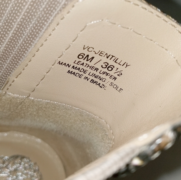 NWT Vince Camuto Ankle Boots In Snake Tan Size Women's 6 - Picture 6 of 6